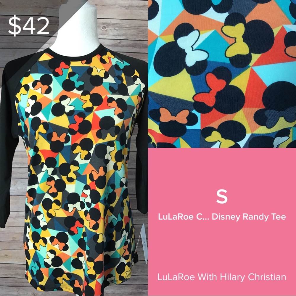 LuLaRoe Disney Randy size small